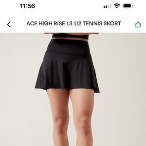 Athleta High Rise 13.5 in tennis skort